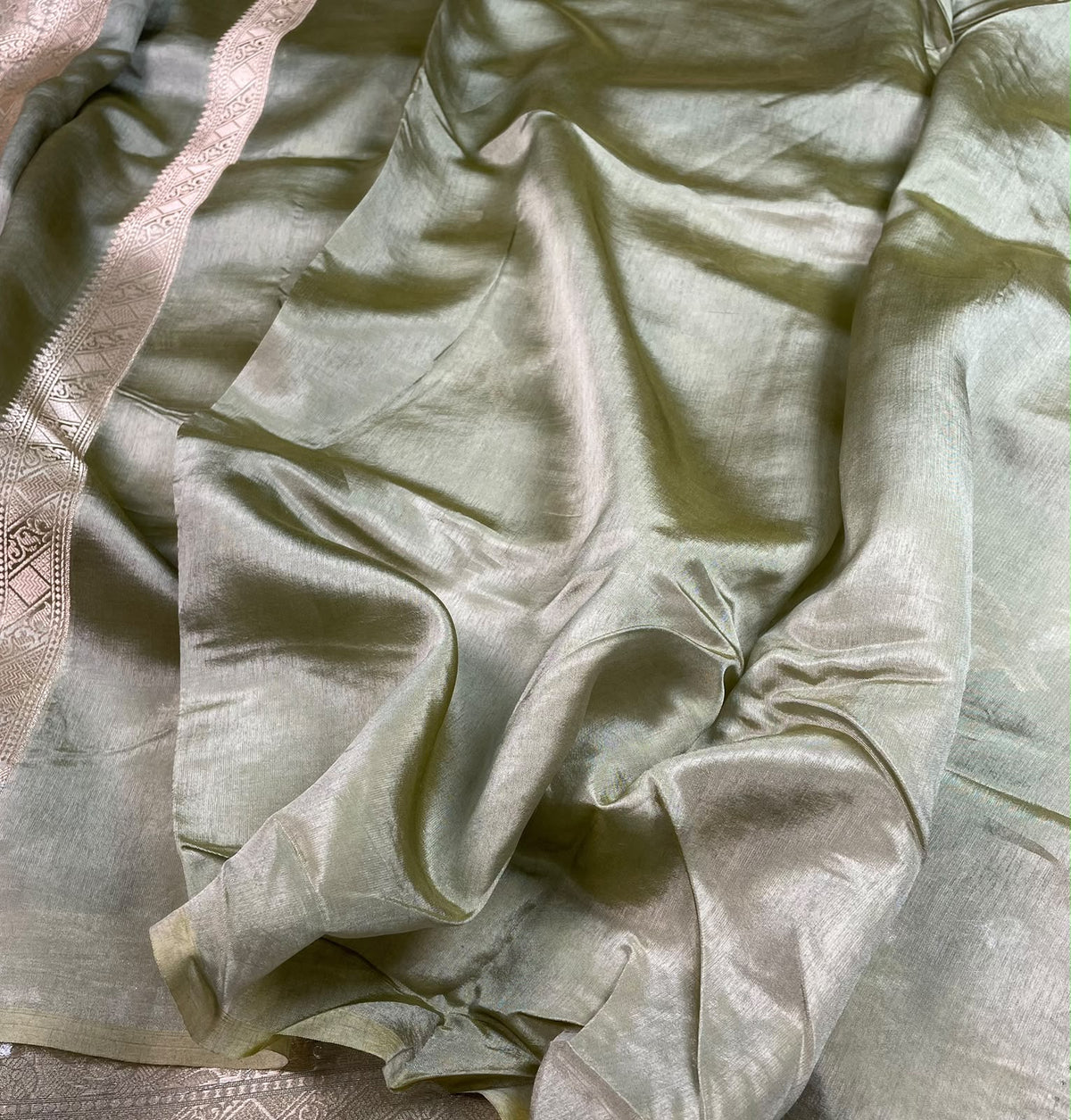Saree Green Mango Pattu