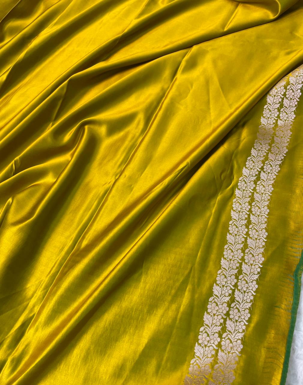 Banarasi Handloom Mashru Silk Saree