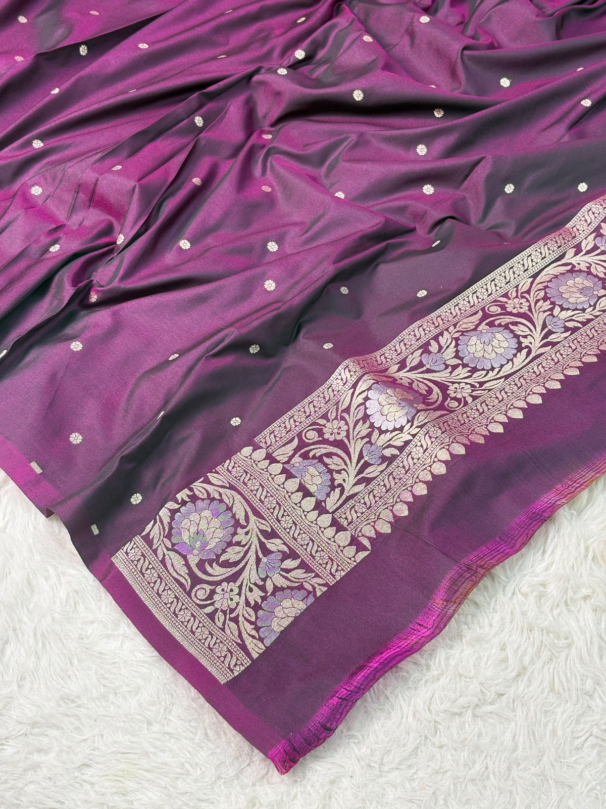 Semi Katan Sona Rupa Jangla Saree