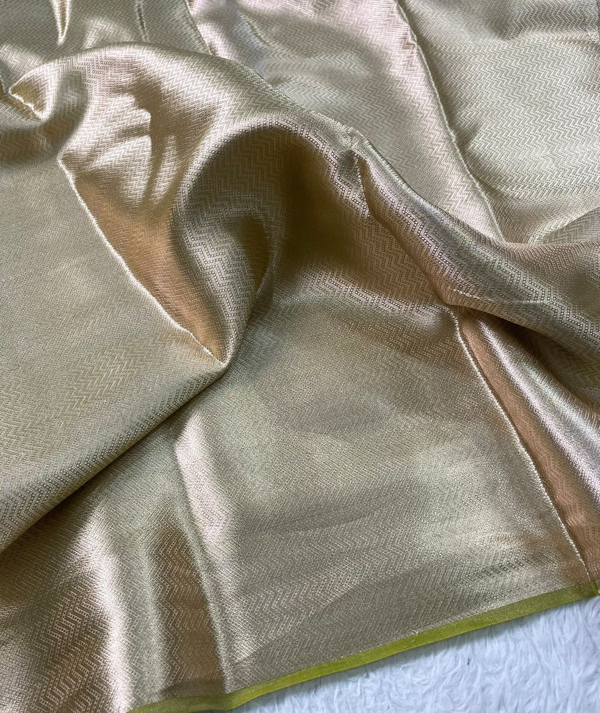 Pure Tissue Petit Point Embroidery Saree