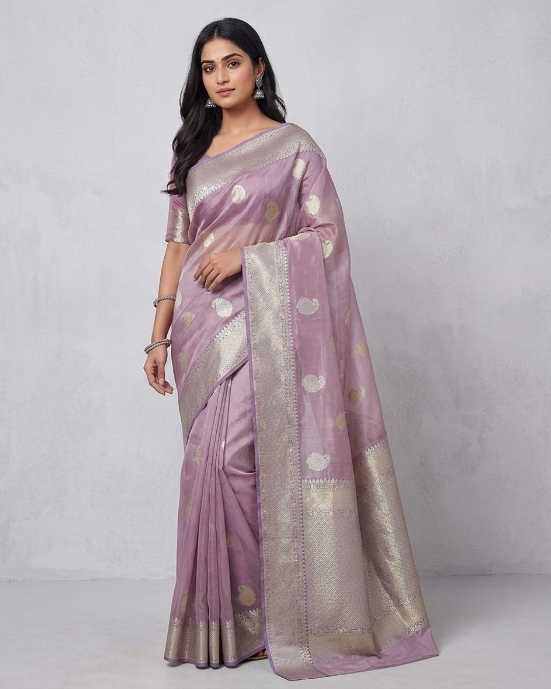 PURE TISSUE SAREE