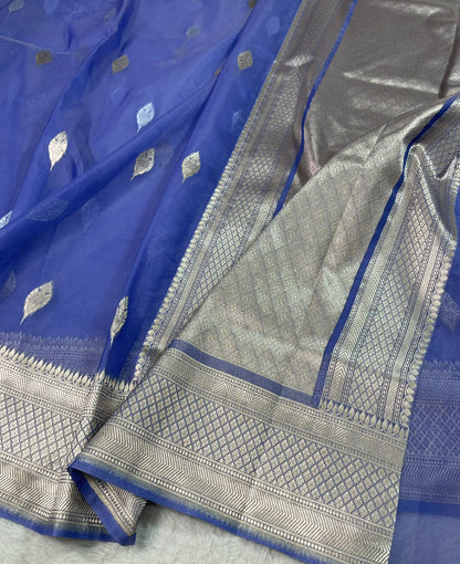 Semi Tissue Sona Rupa Booties Sarees