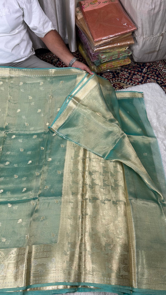Banarasi Handloom Pure Tissue Silk Saree