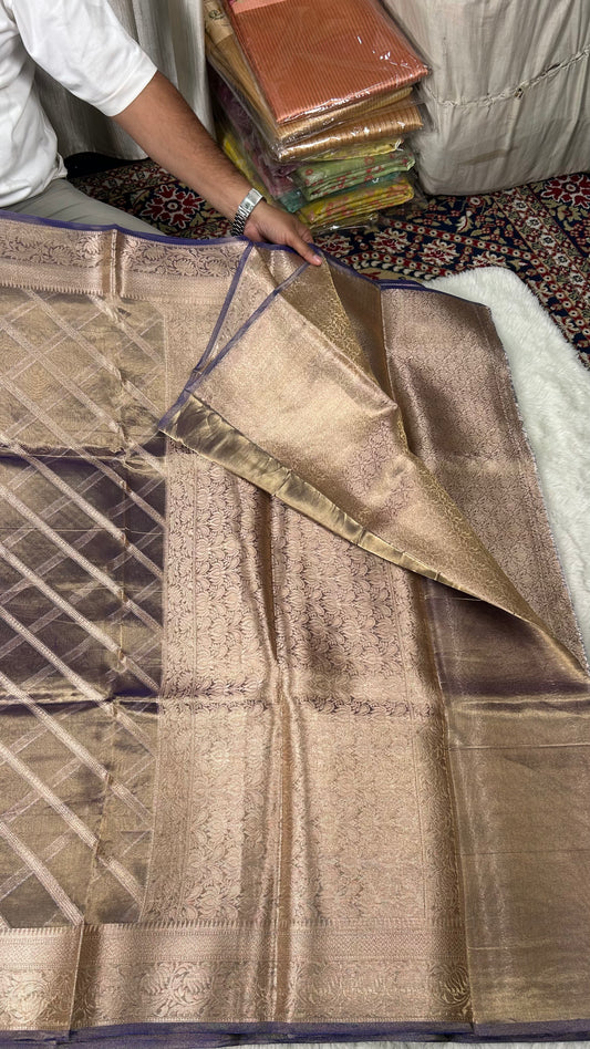 Banarasi Handloom Pure Tissue Silk Saree
