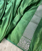 Mashru silk Zari Border Buta Saree