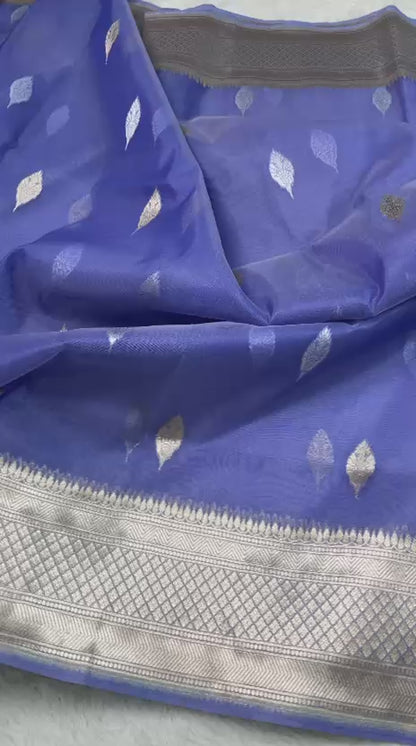 Semi Tissue Sona Rupa Booties Sarees