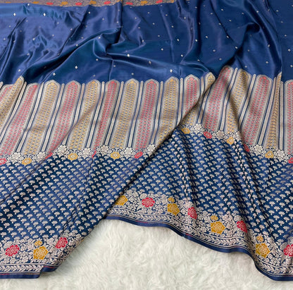 Banarasi Handloom Mashru Silk Saree