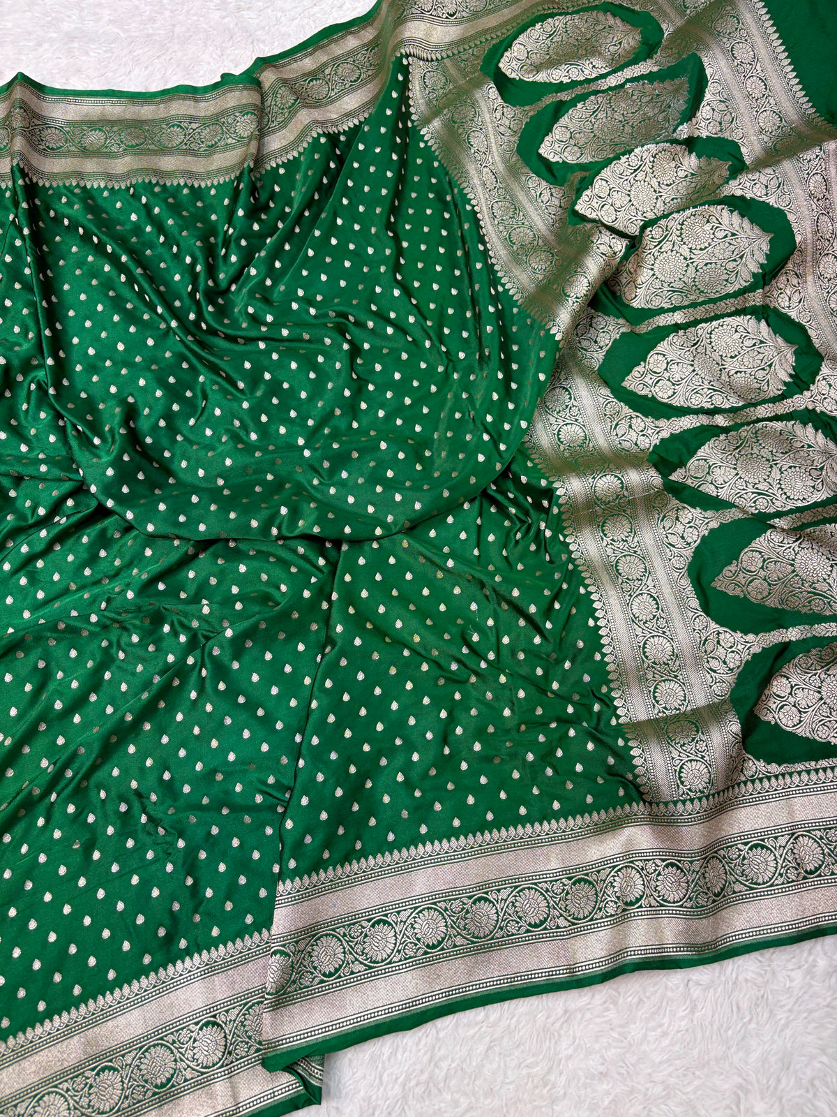 Mashru Silk Cutwork booties