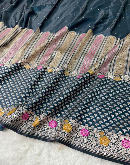 Banarasi Handloom Mashru Silk Saree
