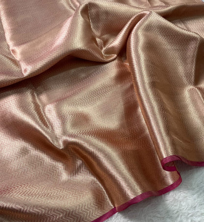 Pure Tissue Petit Point Embroidery Saree