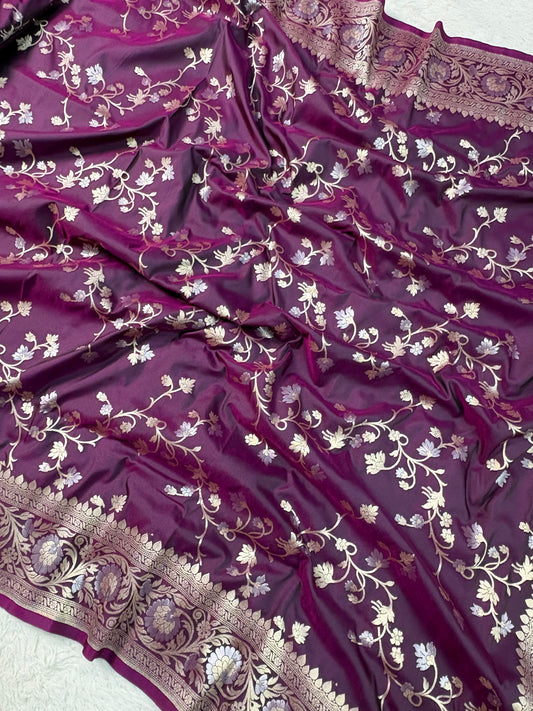 Semi Katan Sona Rupa Jangla Saree