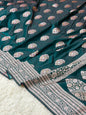 Mashru Silk Tilfi Cutwork Butta Saree