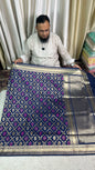 Semi Katan silks Ghadchola saree