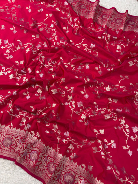 Semi Katan Sona Rupa Jangla Saree