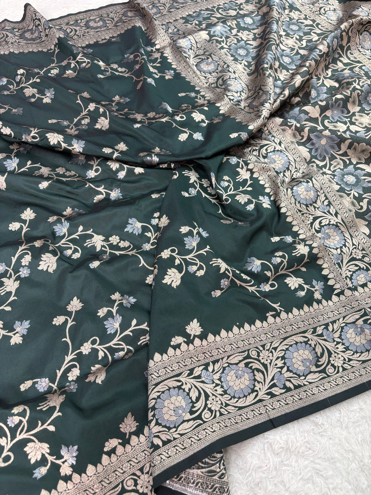 Semi Katan Sona Rupa Jangla Saree