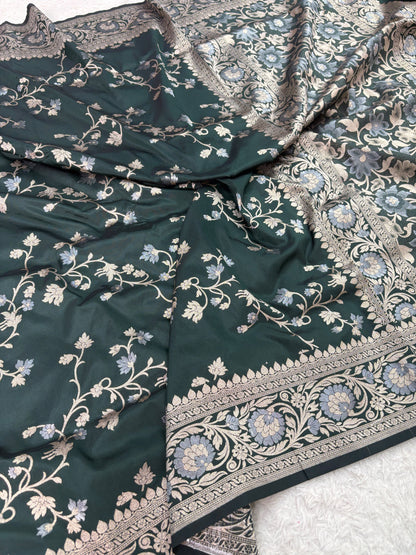 Semi Katan Sona Rupa Jangla Saree