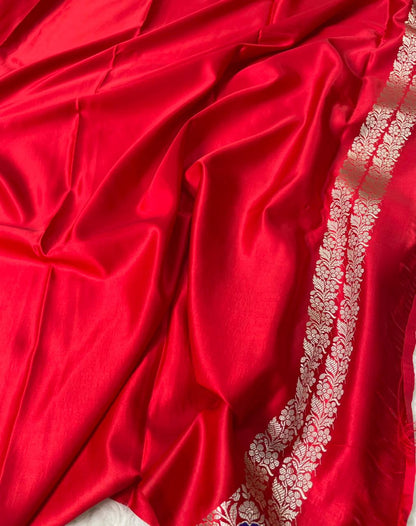 Banarasi Handloom Mashru Silk Saree