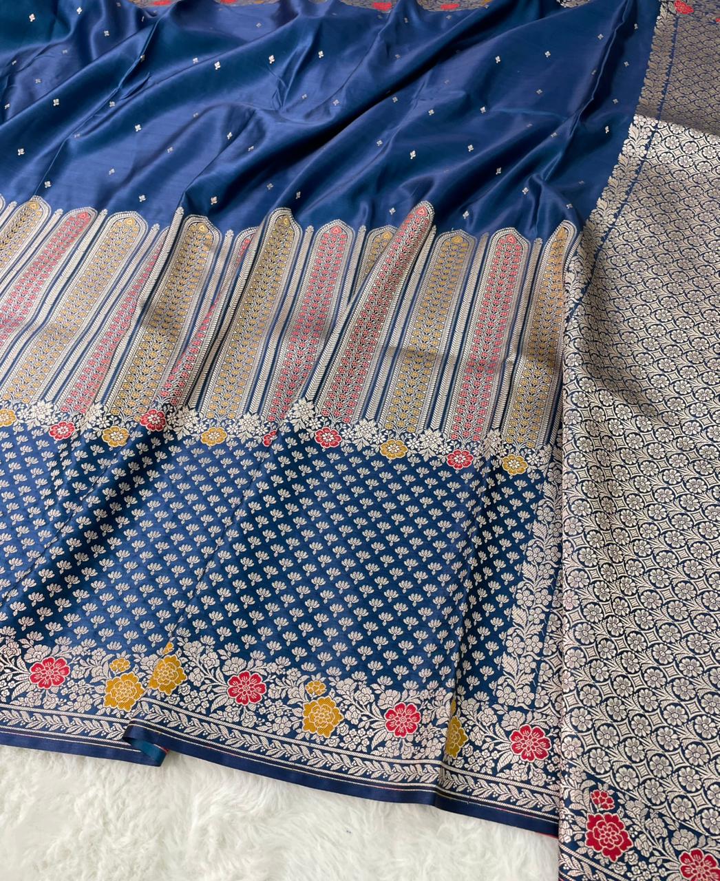 Banarasi Handloom Mashru Silk Saree