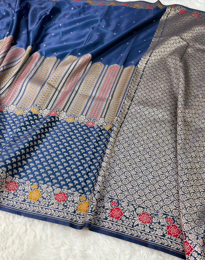 Banarasi Handloom Mashru Silk Saree
