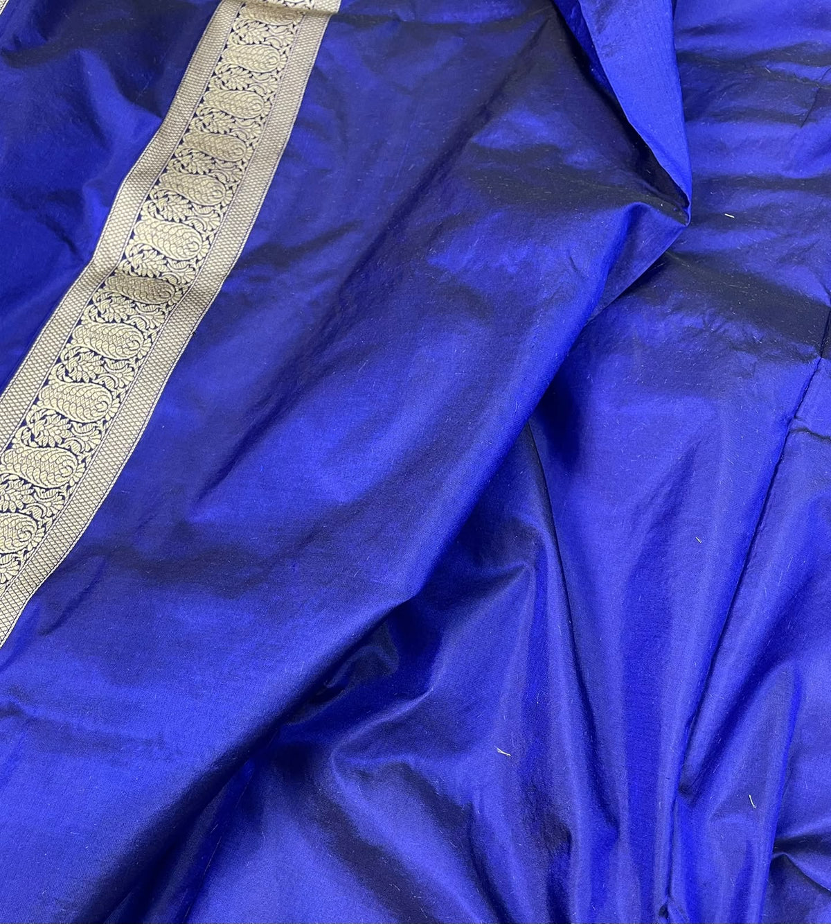 Banarasi Handloom Pure Katan  Cutwork Jangla Saree